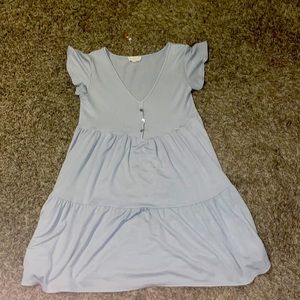 Womens medium blue dress